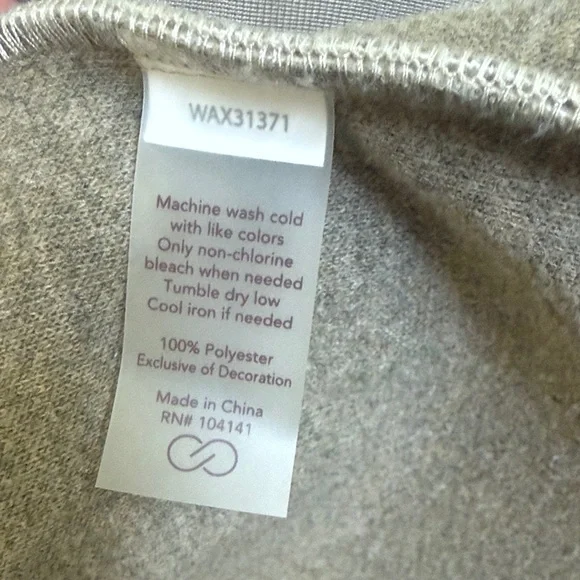 CALIA by Carrie Underwood Beige Utility Shacket Jacket - Picture 4 of 4